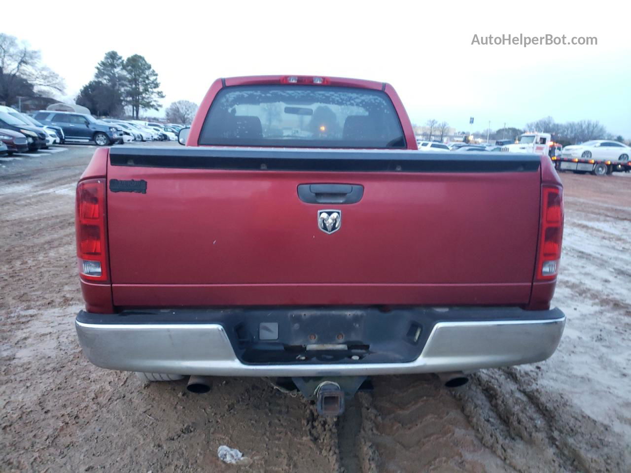 2006 Dodge Ram 1500 St Red vin: 1D7HA16K36J115036