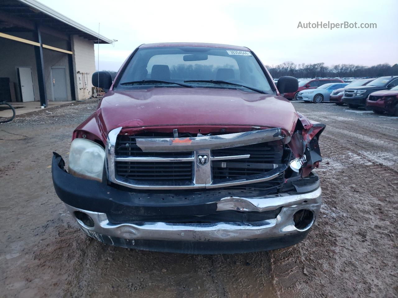 2006 Dodge Ram 1500 St Red vin: 1D7HA16K36J115036