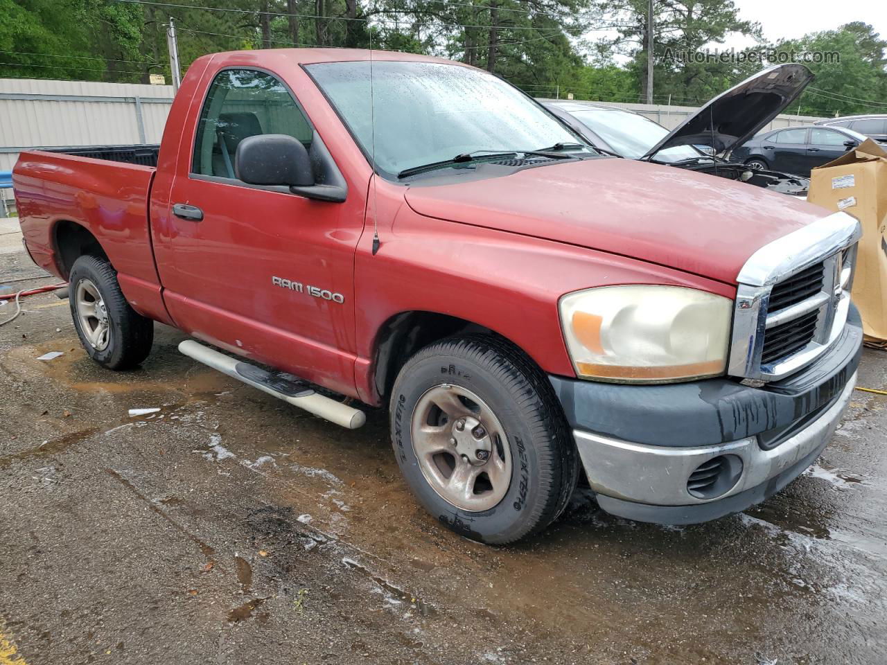 2006 Dodge Ram 1500 St Красный vin: 1D7HA16K36J239727