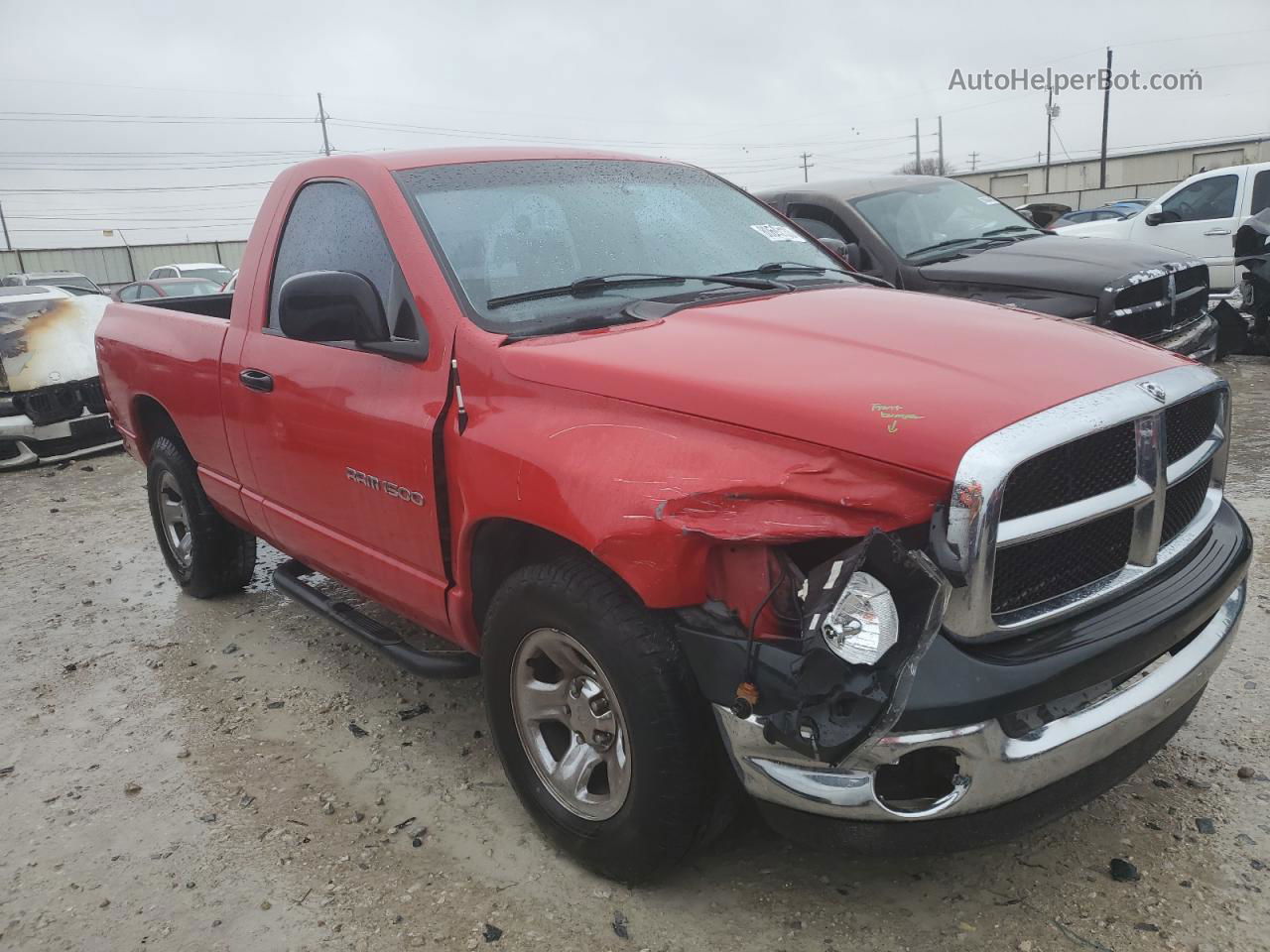 2005 Dodge Ram 1500 St Red vin: 1D7HA16K45J599250