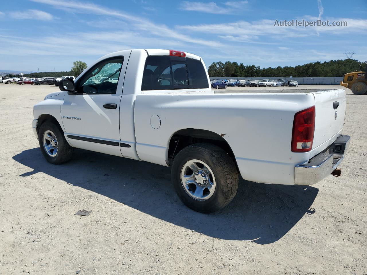 2005 Dodge Ram 1500 St White vin: 1D7HA16K55J599550