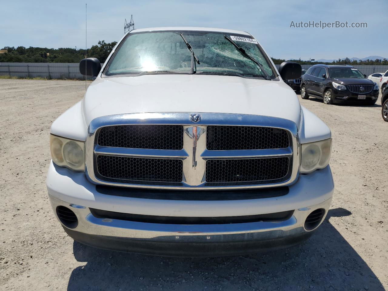 2005 Dodge Ram 1500 St Белый vin: 1D7HA16K55J599550