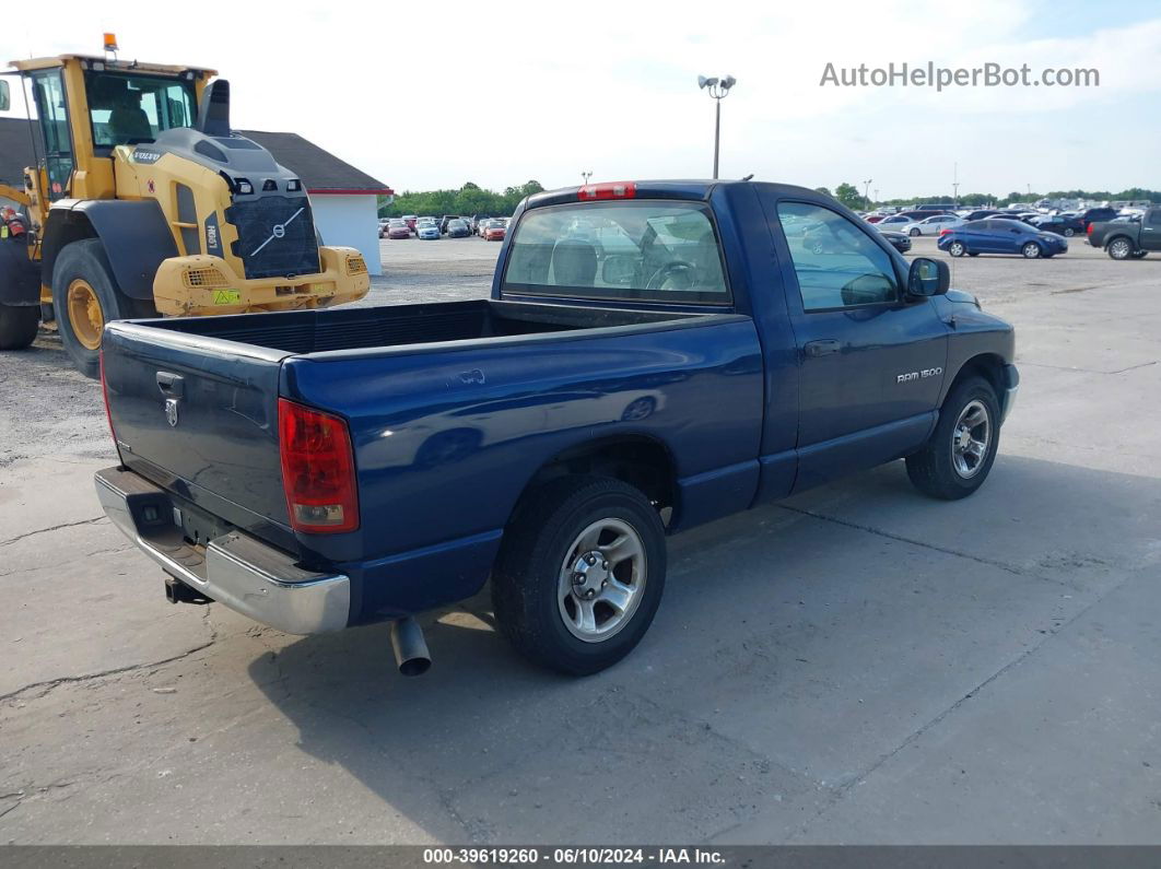 2005 Dodge Ram 1500 St Blue vin: 1D7HA16KX5J646507