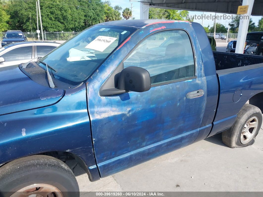 2005 Dodge Ram 1500 St Blue vin: 1D7HA16KX5J646507