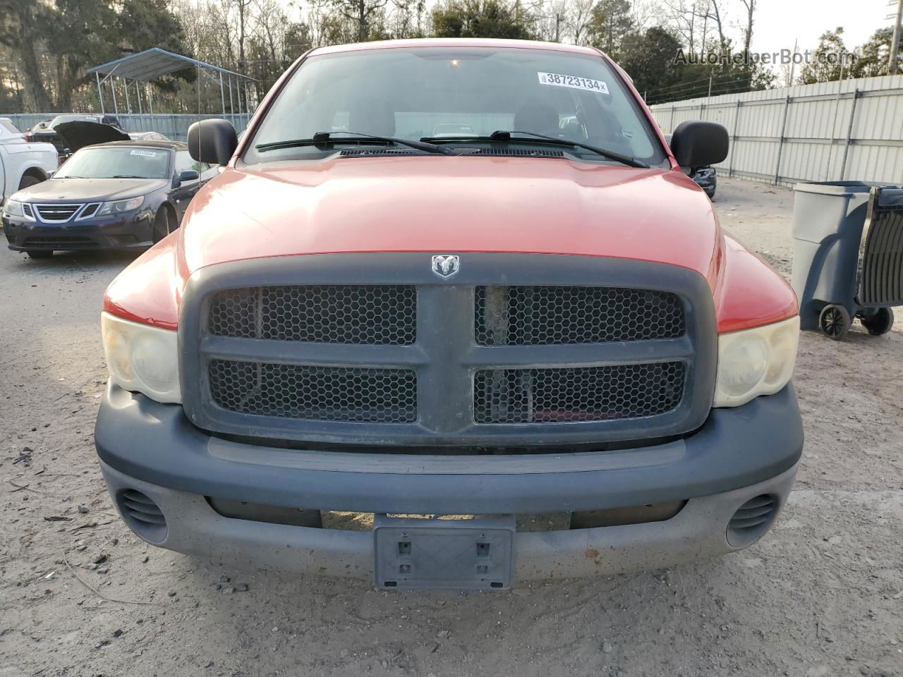 2005 Dodge Ram 1500 St Red vin: 1D7HA16N15J642873