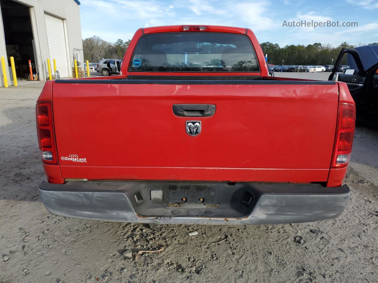 2005 Dodge Ram 1500 St Red vin: 1D7HA16N15J642873