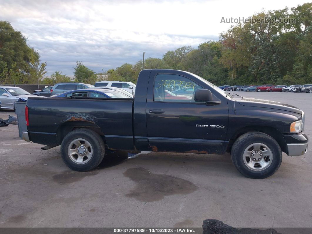 2005 Dodge Ram 1500 St Черный vin: 1D7HA16N15J644719