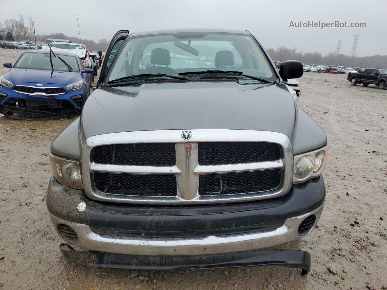 2005 Dodge Ram 1500 St Серый vin: 1D7HA16N25J628206