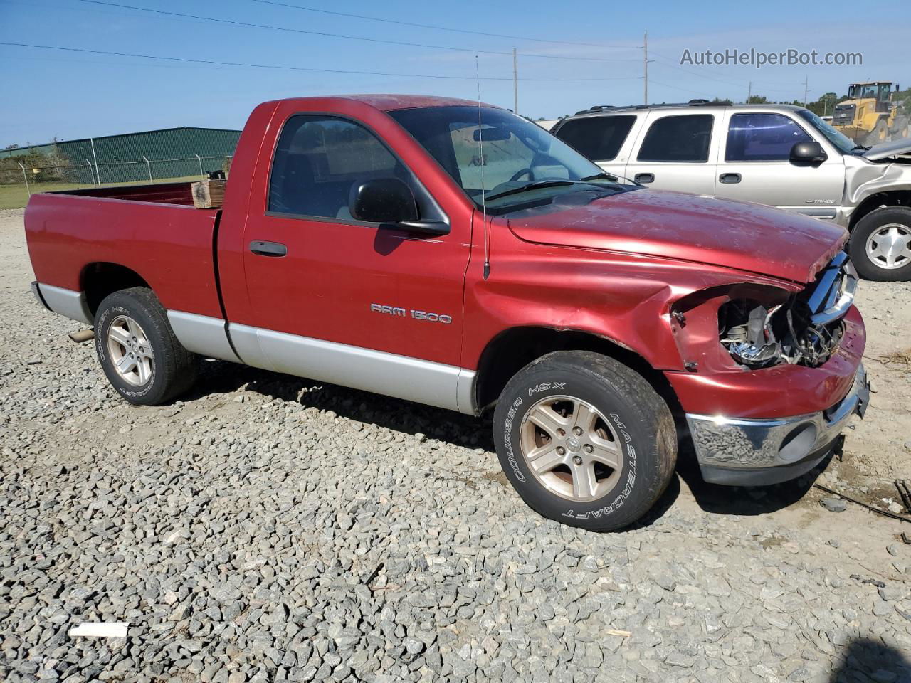 2006 Dodge Ram 1500 St Red vin: 1D7HA16N46J177331