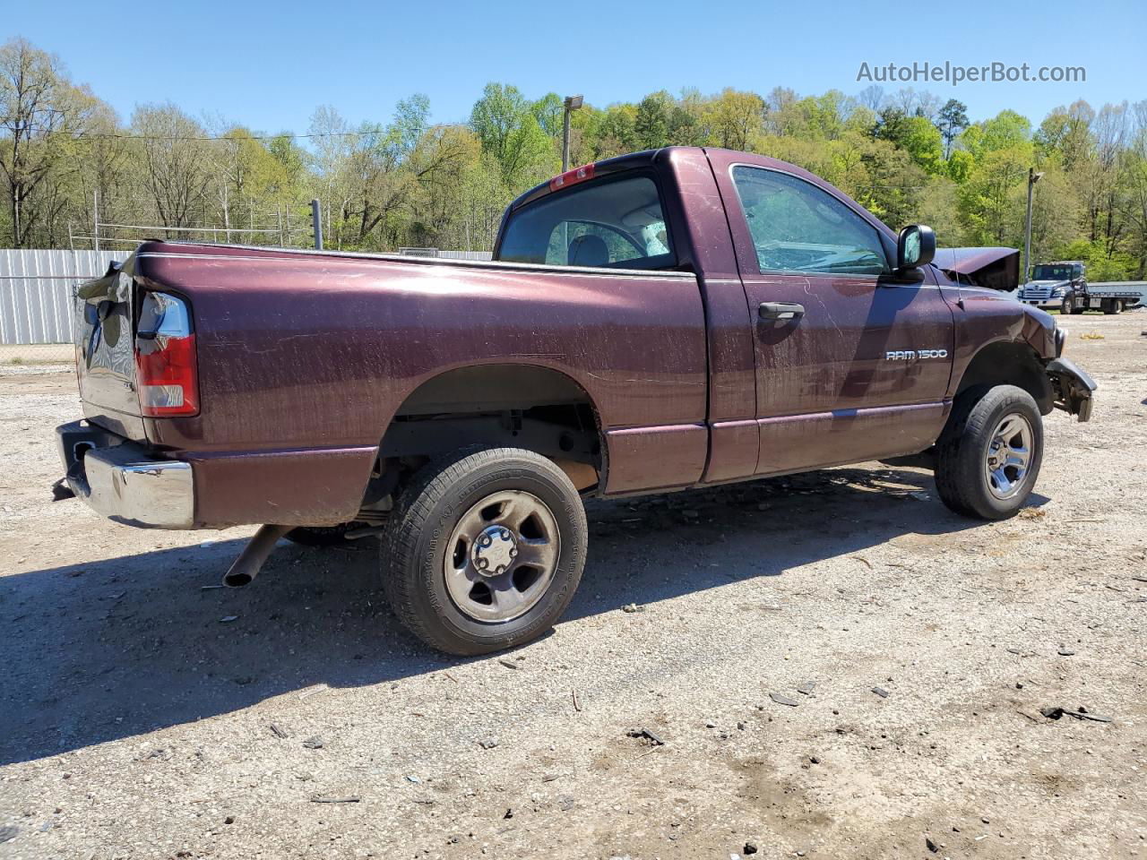 2005 Dodge Ram 1500 St Maroon vin: 1D7HA16N75J556886