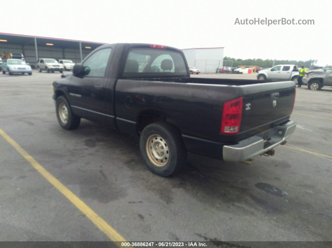 2005 Dodge Ram 1500 St Black vin: 1D7HA16N85J654289