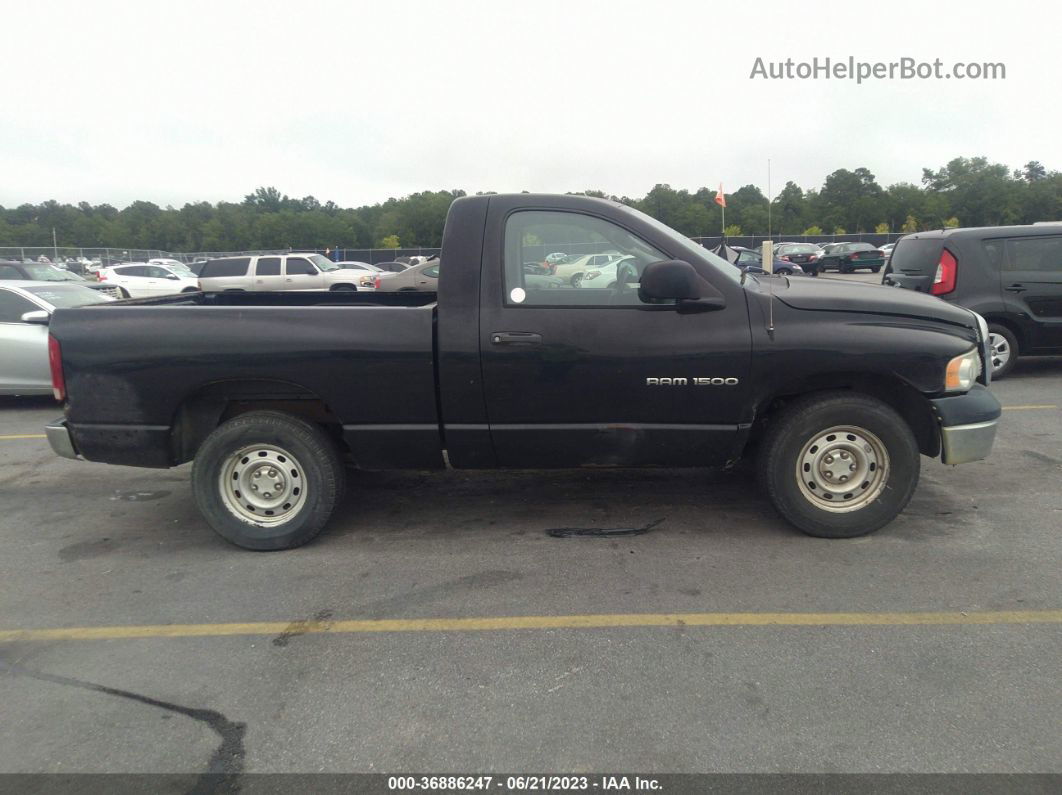 2005 Dodge Ram 1500 St Black vin: 1D7HA16N85J654289