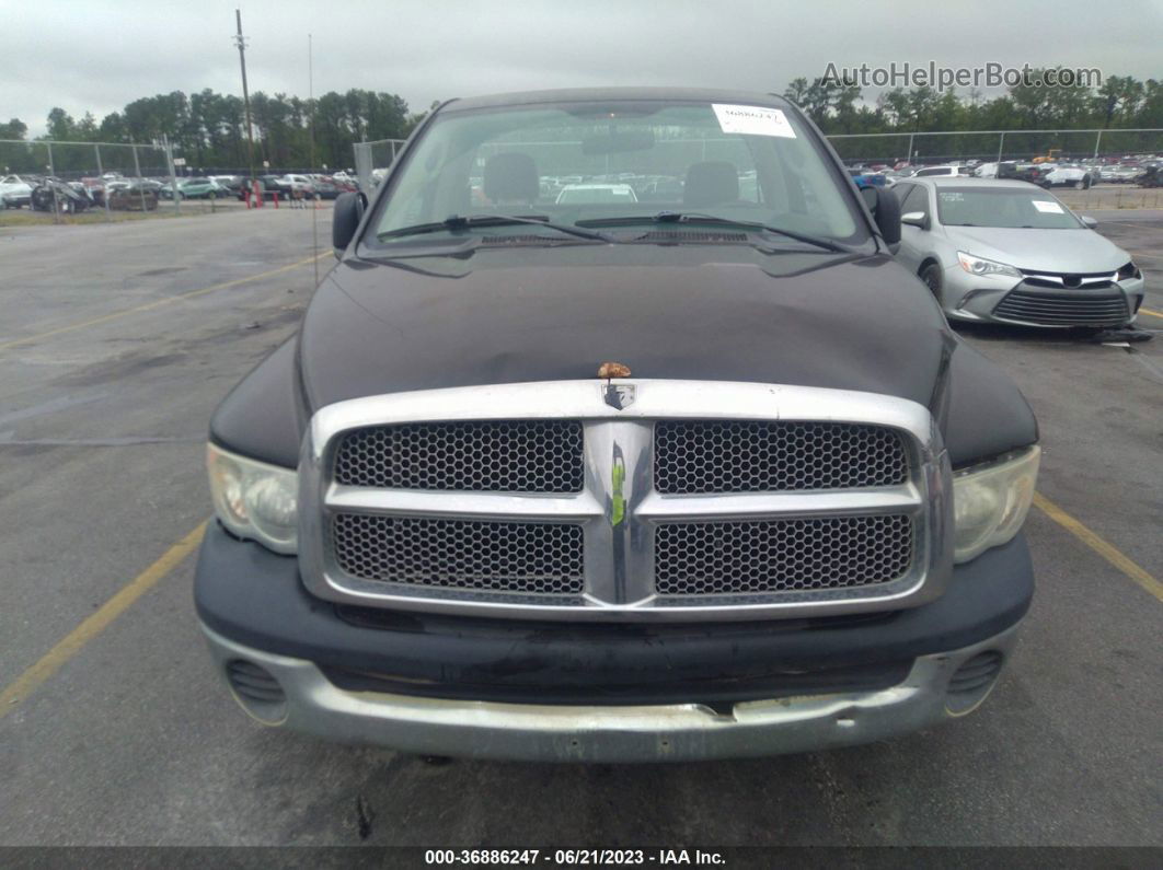 2005 Dodge Ram 1500 St Черный vin: 1D7HA16N85J654289