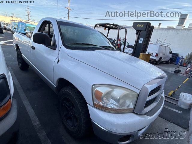 2006 Dodge Ram 1500 St/slt vin: 1D7HA16N96J105847