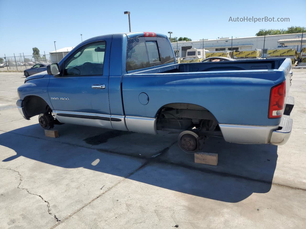 2005 Dodge Ram 1500 St Blue vin: 1D7HA16NX5J552556