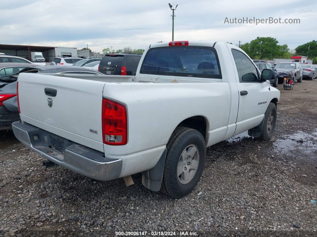 2005 Dodge Ram 1500 Slt/laramie Белый vin: 1D7HA16NX5J631855