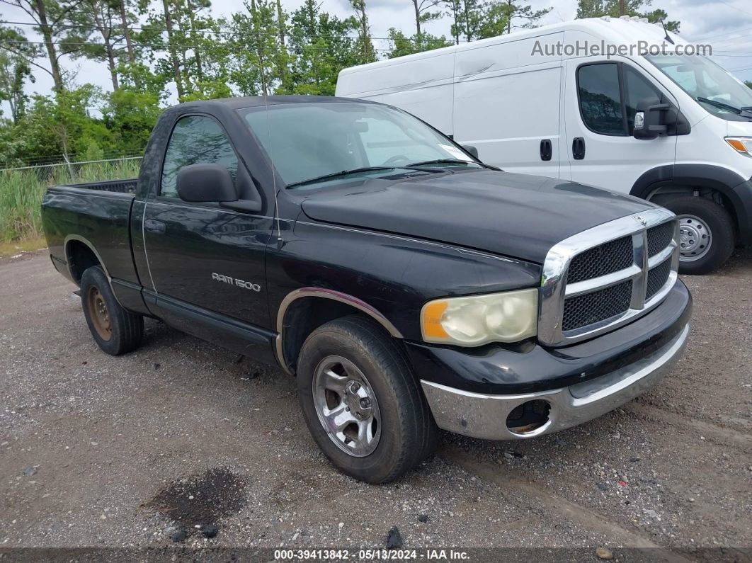 2005 Dodge Ram 1500 St Black vin: 1D7HA16NX5J643181