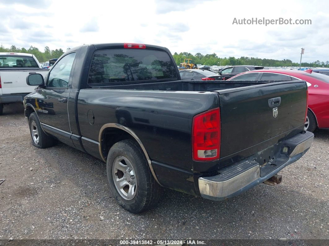 2005 Dodge Ram 1500 St Black vin: 1D7HA16NX5J643181