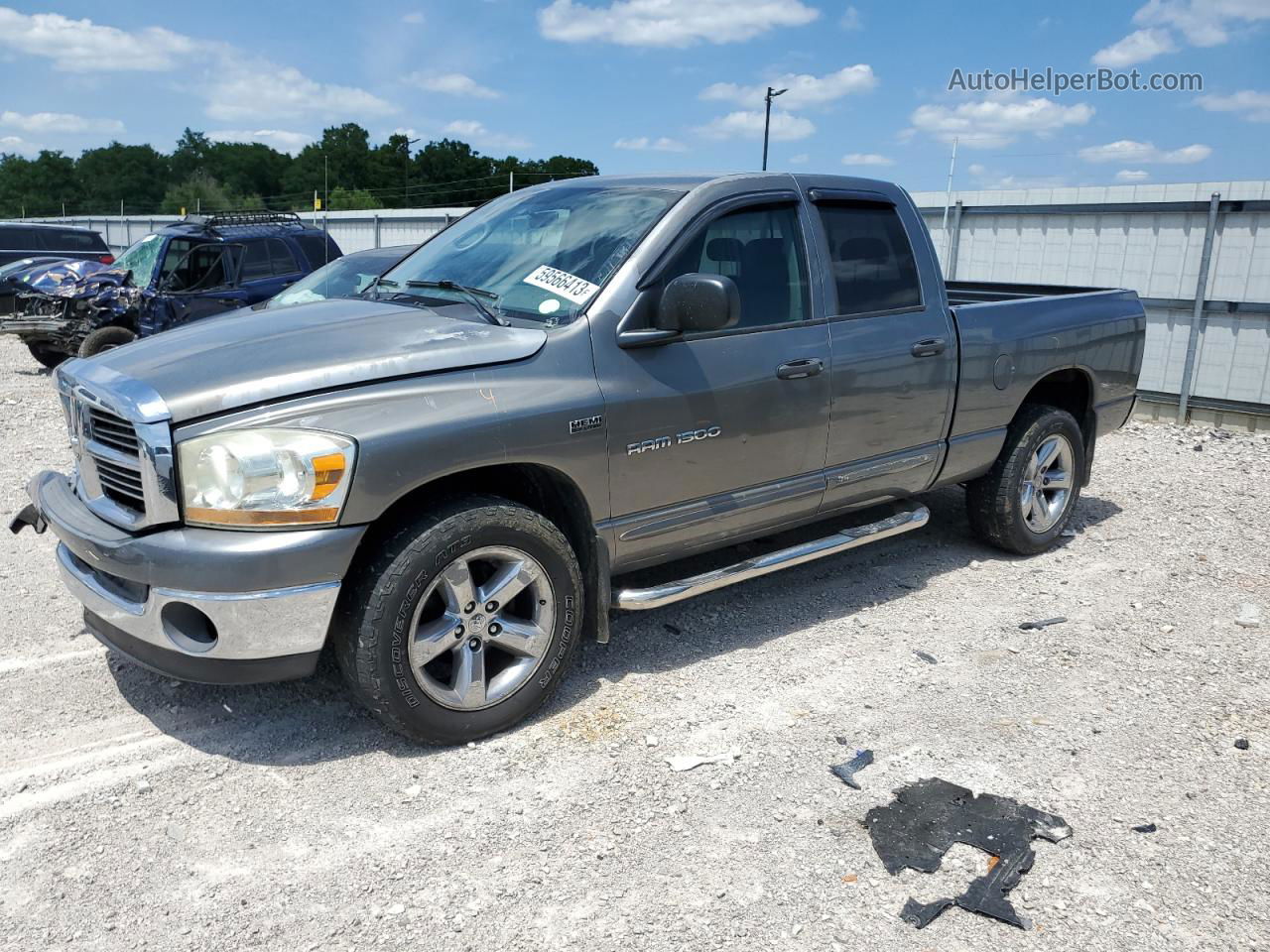 2006 Dodge Ram 1500 St Серый vin: 1D7HA18226J115543