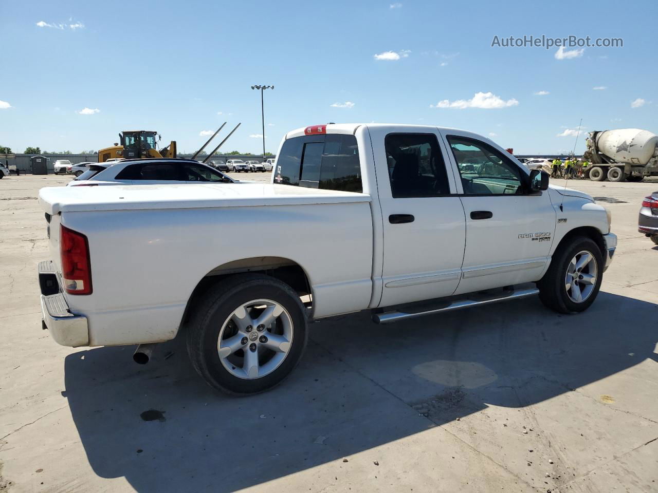 2006 Dodge Ram 1500 St White vin: 1D7HA18236J139365