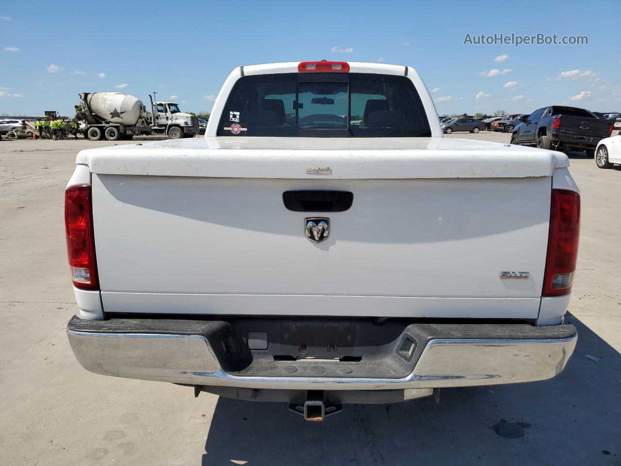 2006 Dodge Ram 1500 St White vin: 1D7HA18236J139365