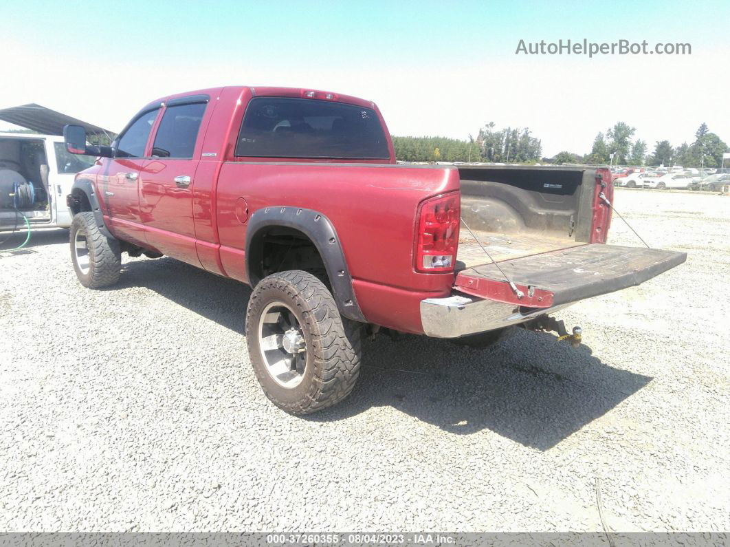 2006 Dodge Ram 1500 Slt Red vin: 3D7KS19D46G162593