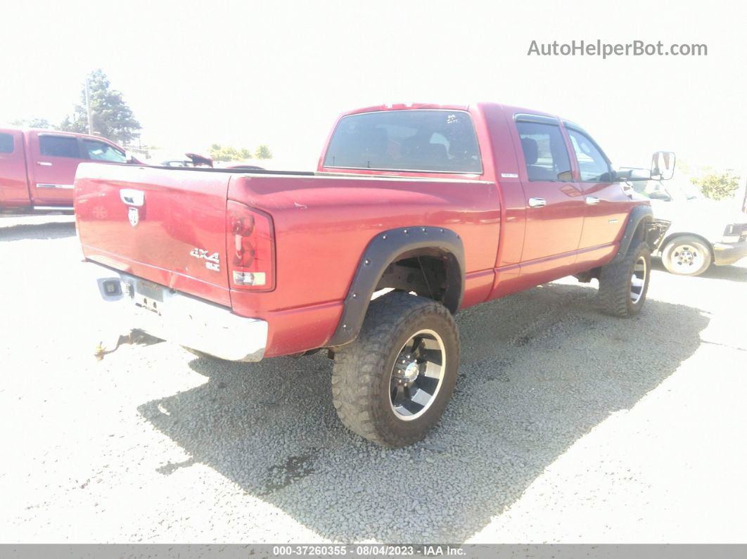 2006 Dodge Ram 1500 Slt Red vin: 3D7KS19D46G162593