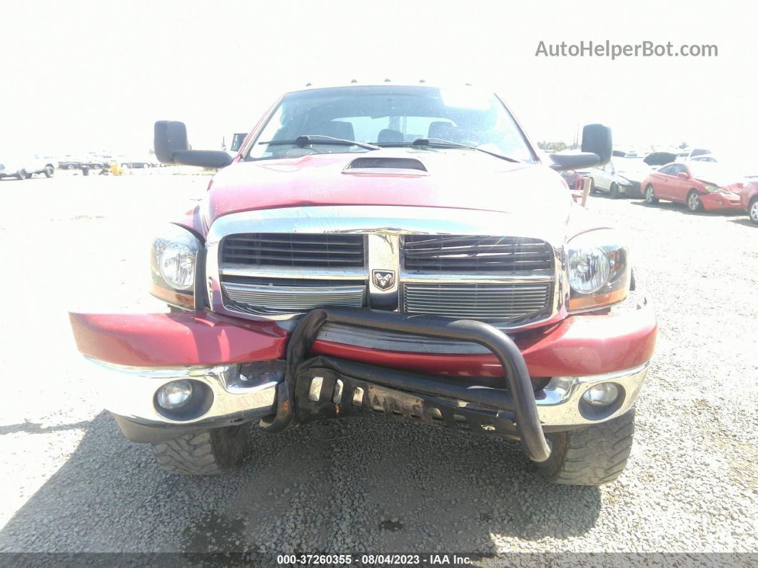 2006 Dodge Ram 1500 Slt Red vin: 3D7KS19D46G162593