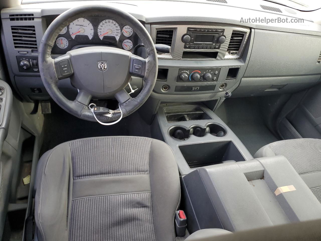 2006 Dodge Ram 1500 St Черный vin: 1D7HA18256J184713