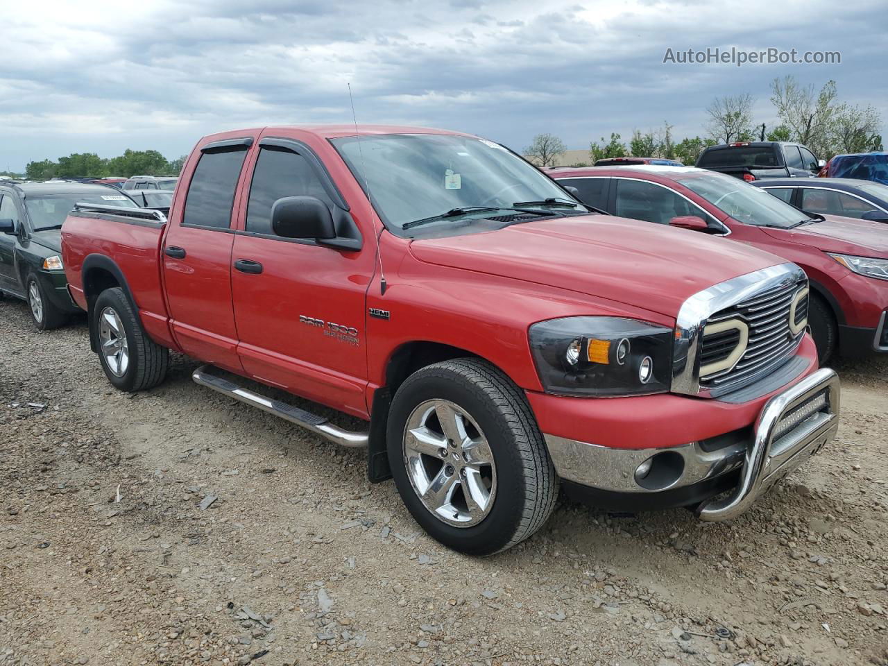 2006 Dodge Ram 1500 St Красный vin: 1D7HA18256S695963