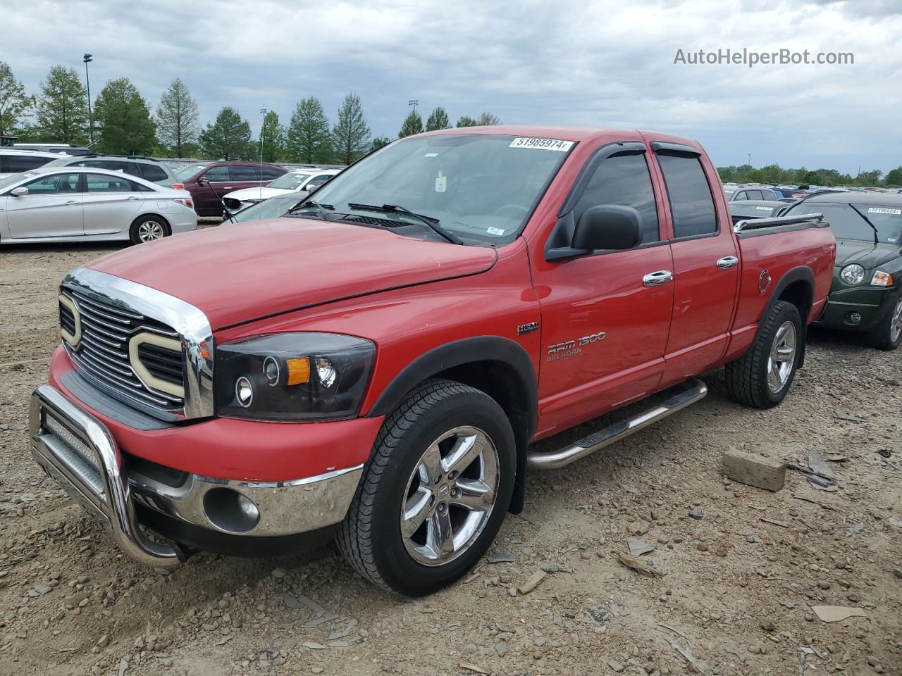 2006 Dodge Ram 1500 St Red vin: 1D7HA18256S695963