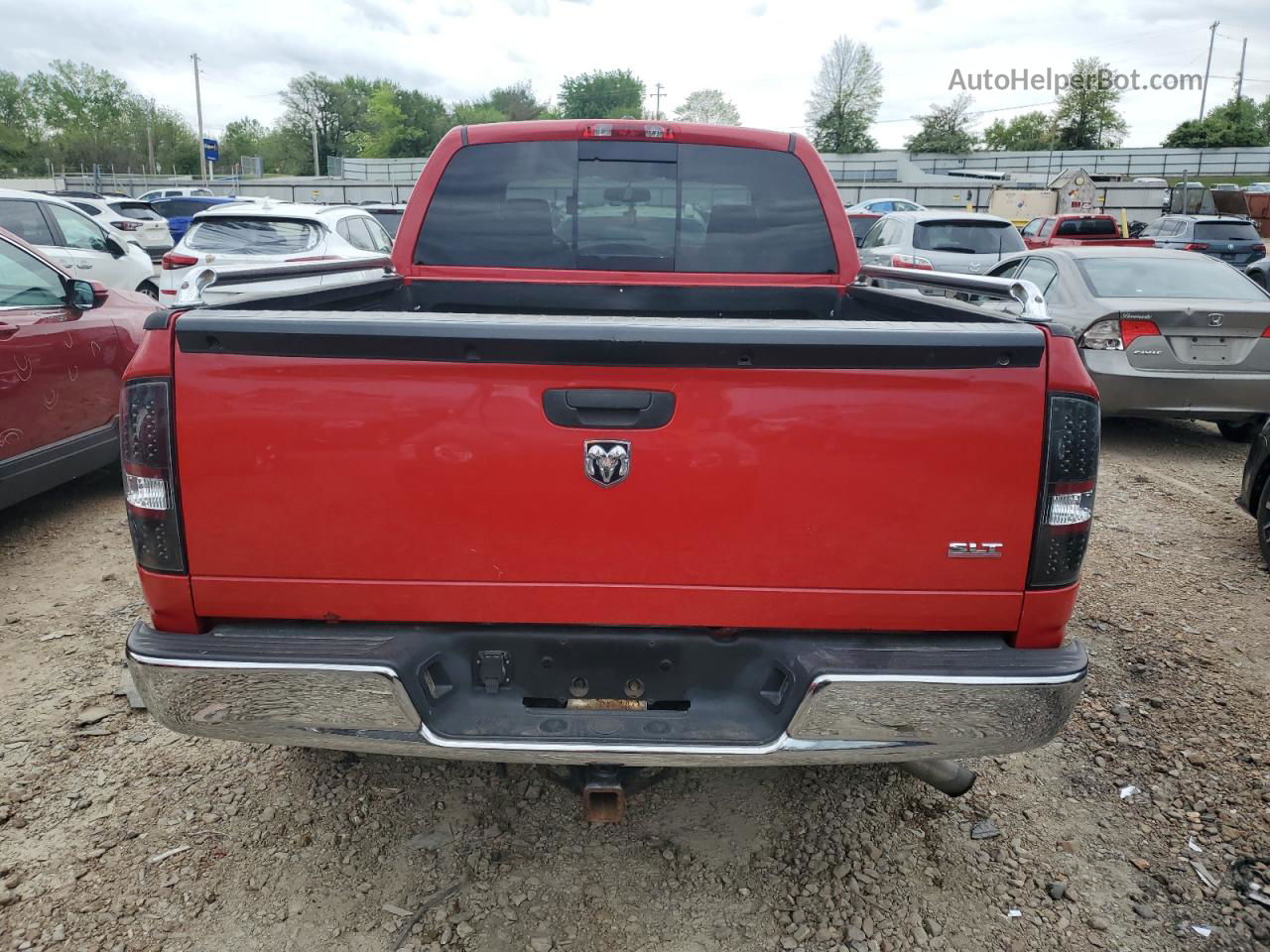 2006 Dodge Ram 1500 St Красный vin: 1D7HA18256S695963