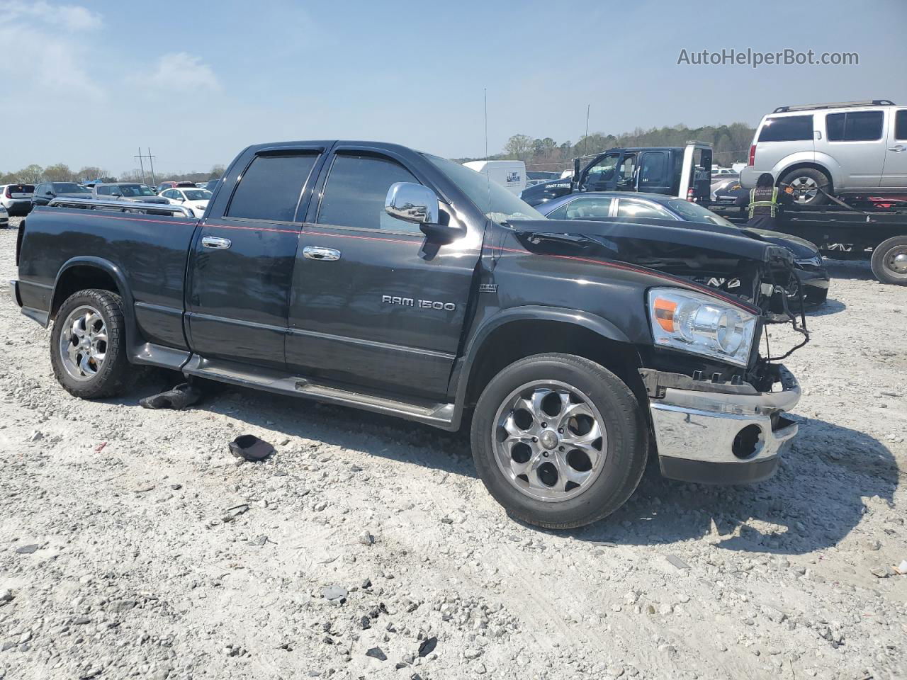 2006 Dodge Ram 1500 St Black vin: 1D7HA18266S541682