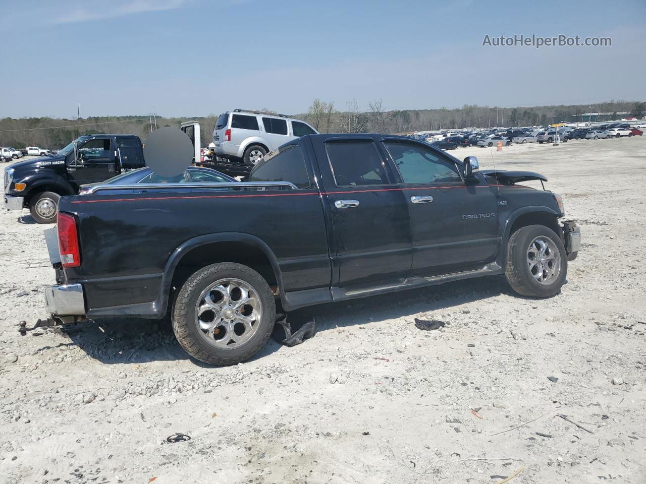 2006 Dodge Ram 1500 St Black vin: 1D7HA18266S541682