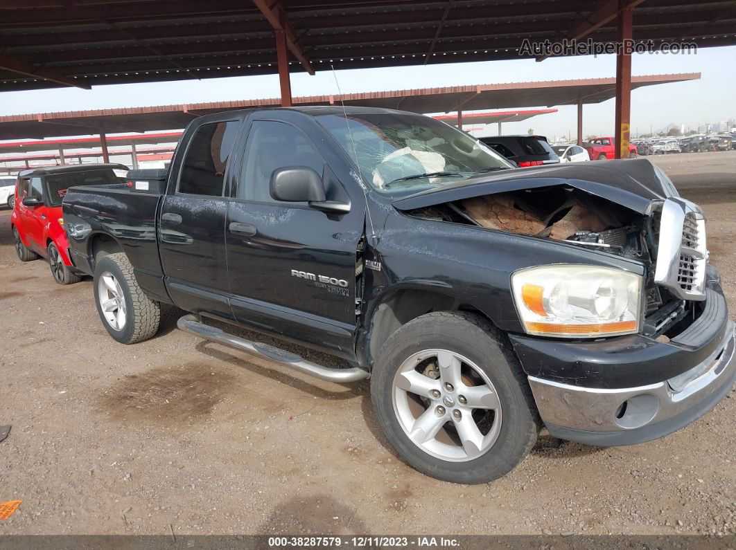 2006 Dodge Ram 1500 St/slt Black vin: 1D7HA182X6S647164