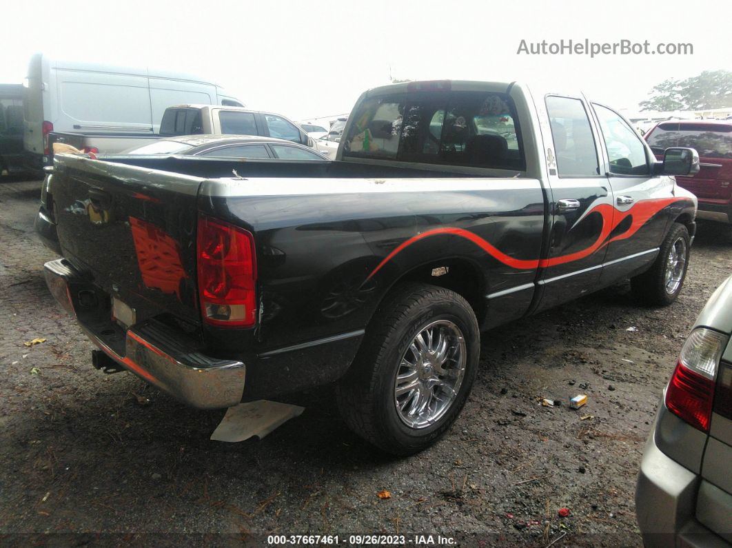 2005 Dodge Ram 1500 Slt Black vin: 1D7HA18D05J535589