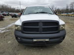 2005 Dodge Ram 1500 St White vin: 1D7HA18D05J605320