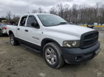 2005 Dodge Ram 1500 St White vin: 1D7HA18D05J605320