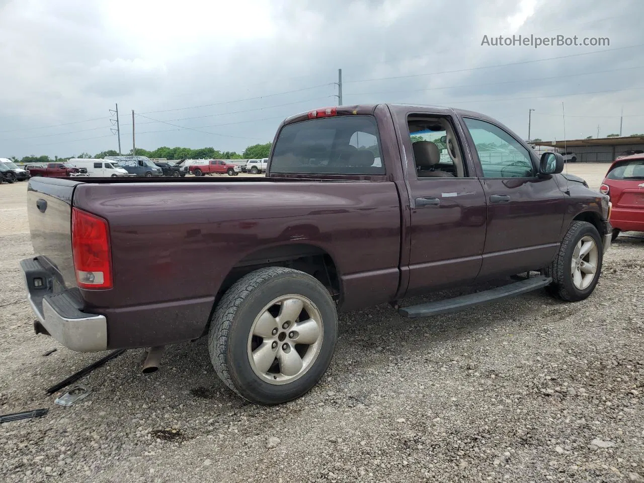 2005 Dodge Ram 1500 St Maroon vin: 1D7HA18D05S103241