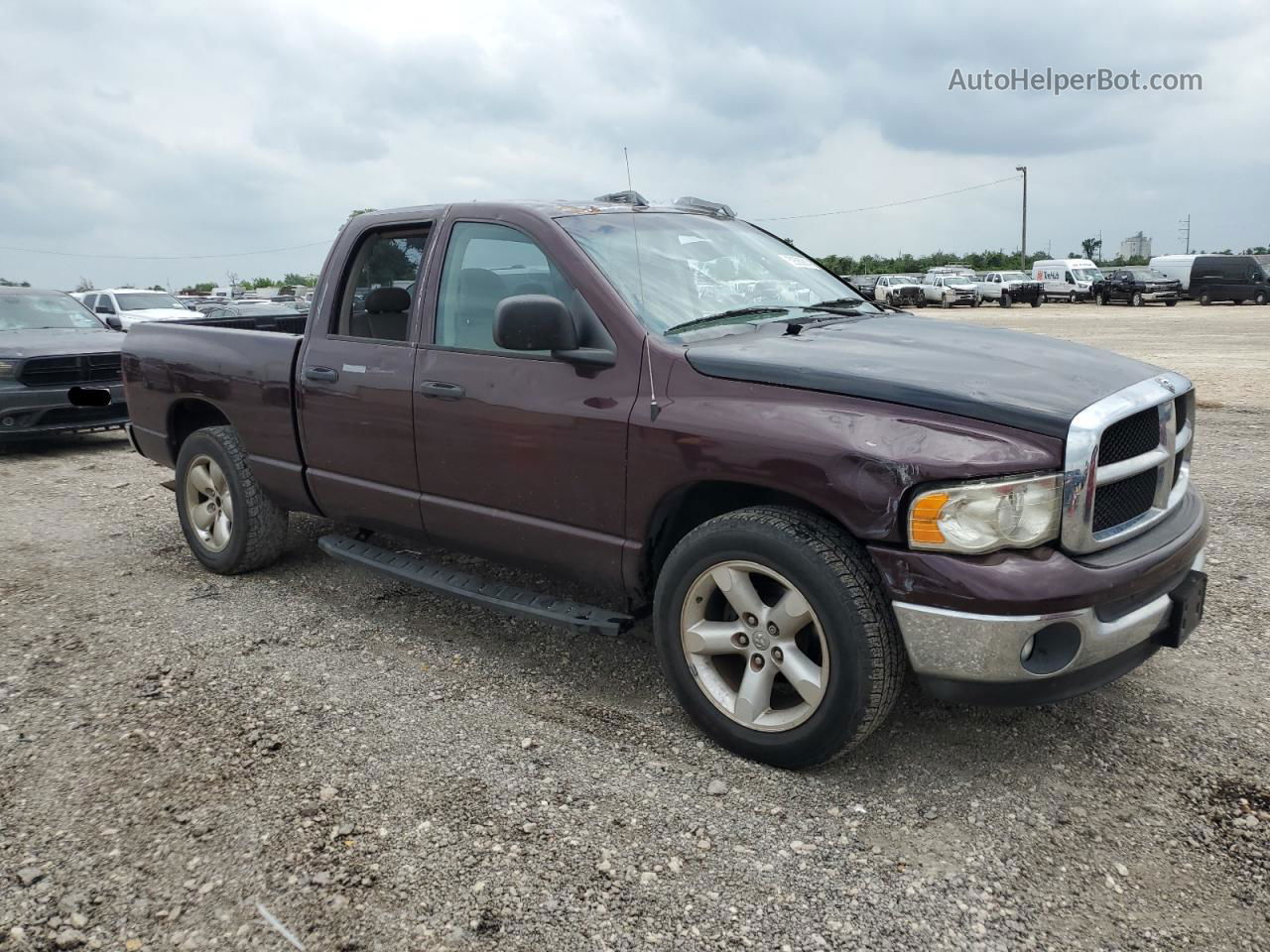 2005 Dodge Ram 1500 St Maroon vin: 1D7HA18D05S103241