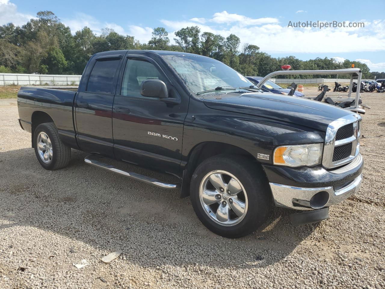 2005 Dodge Ram 1500 St Black vin: 1D7HA18D05S107855