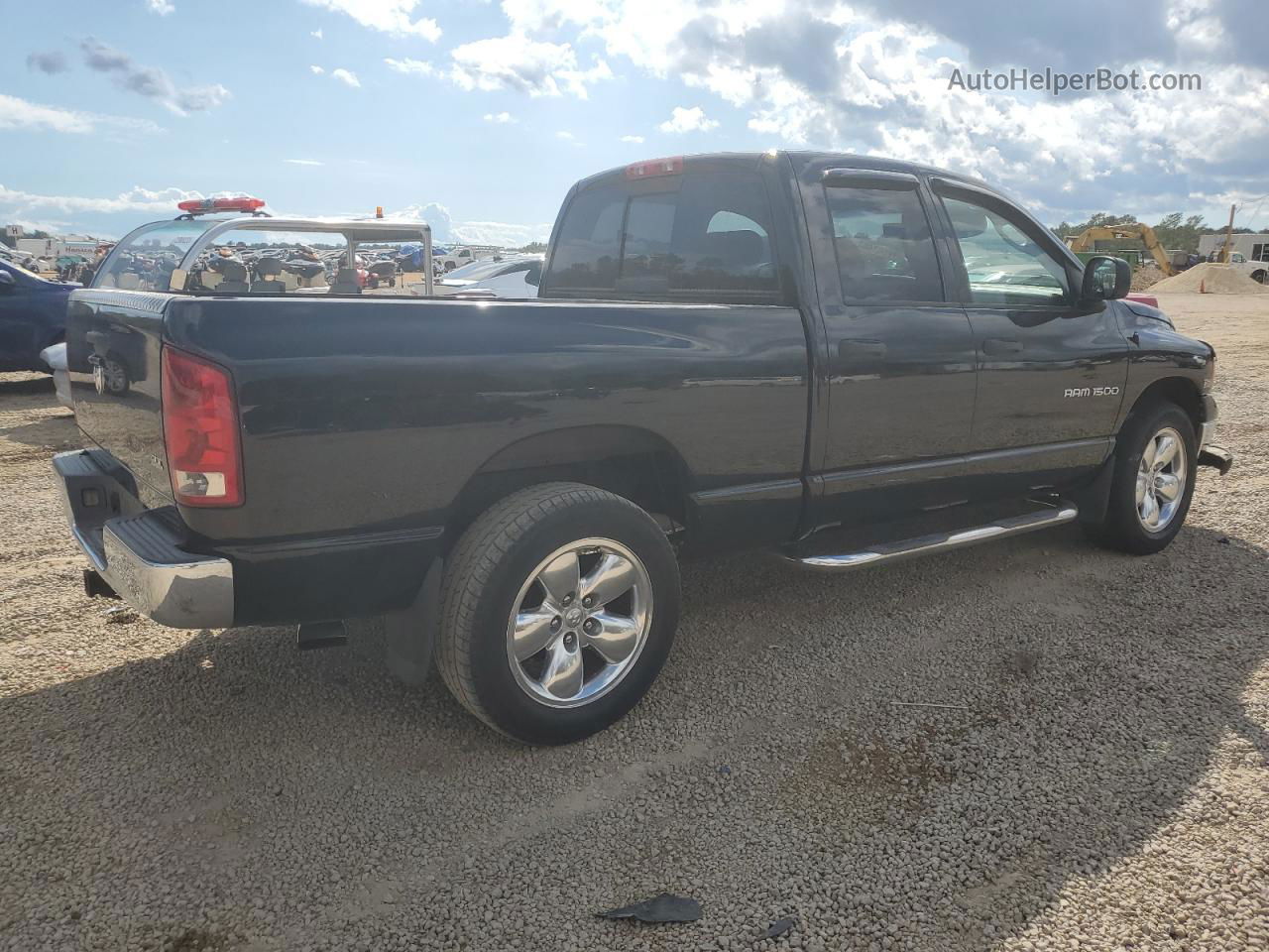 2005 Dodge Ram 1500 St Black vin: 1D7HA18D05S107855