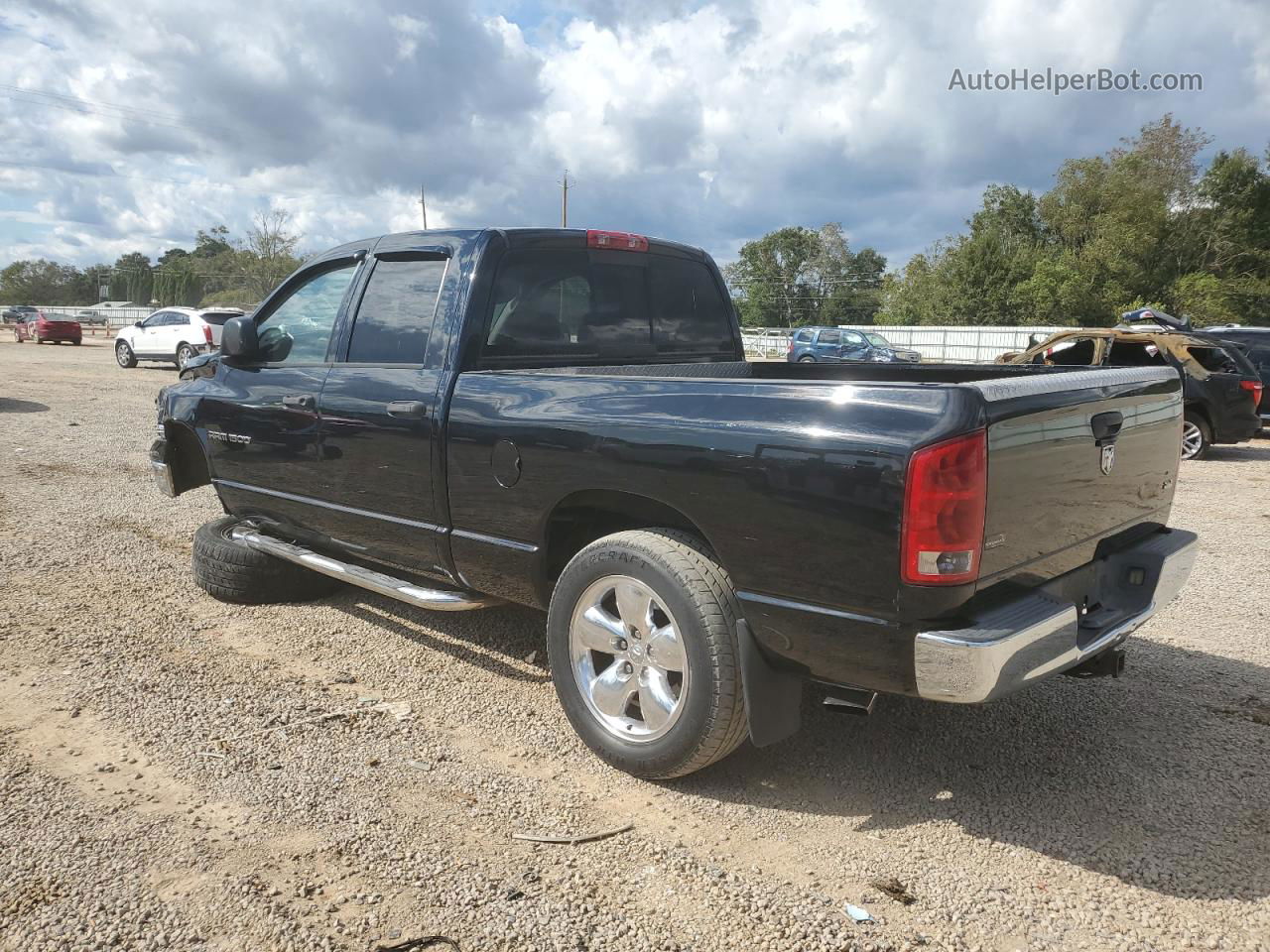 2005 Dodge Ram 1500 St Black vin: 1D7HA18D05S107855