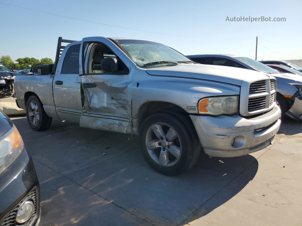 2005 Dodge Ram 1500 St Silver vin: 1D7HA18D05S318568