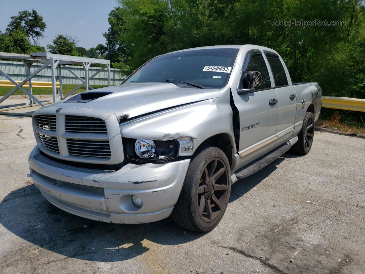 2005 Dodge Ram 1500 St Серебряный vin: 1D7HA18D15J636365