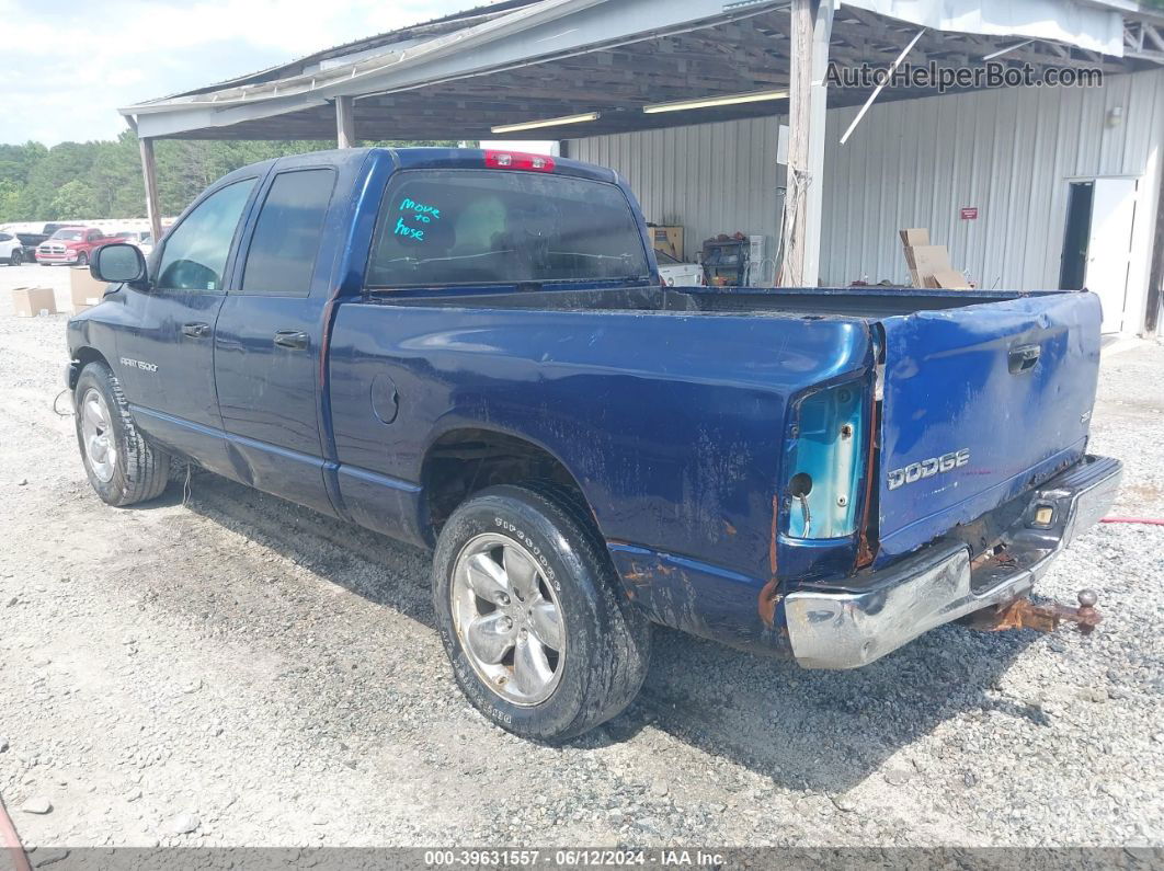 2005 Dodge Ram 1500 Slt/laramie Blue vin: 1D7HA18D15S141349