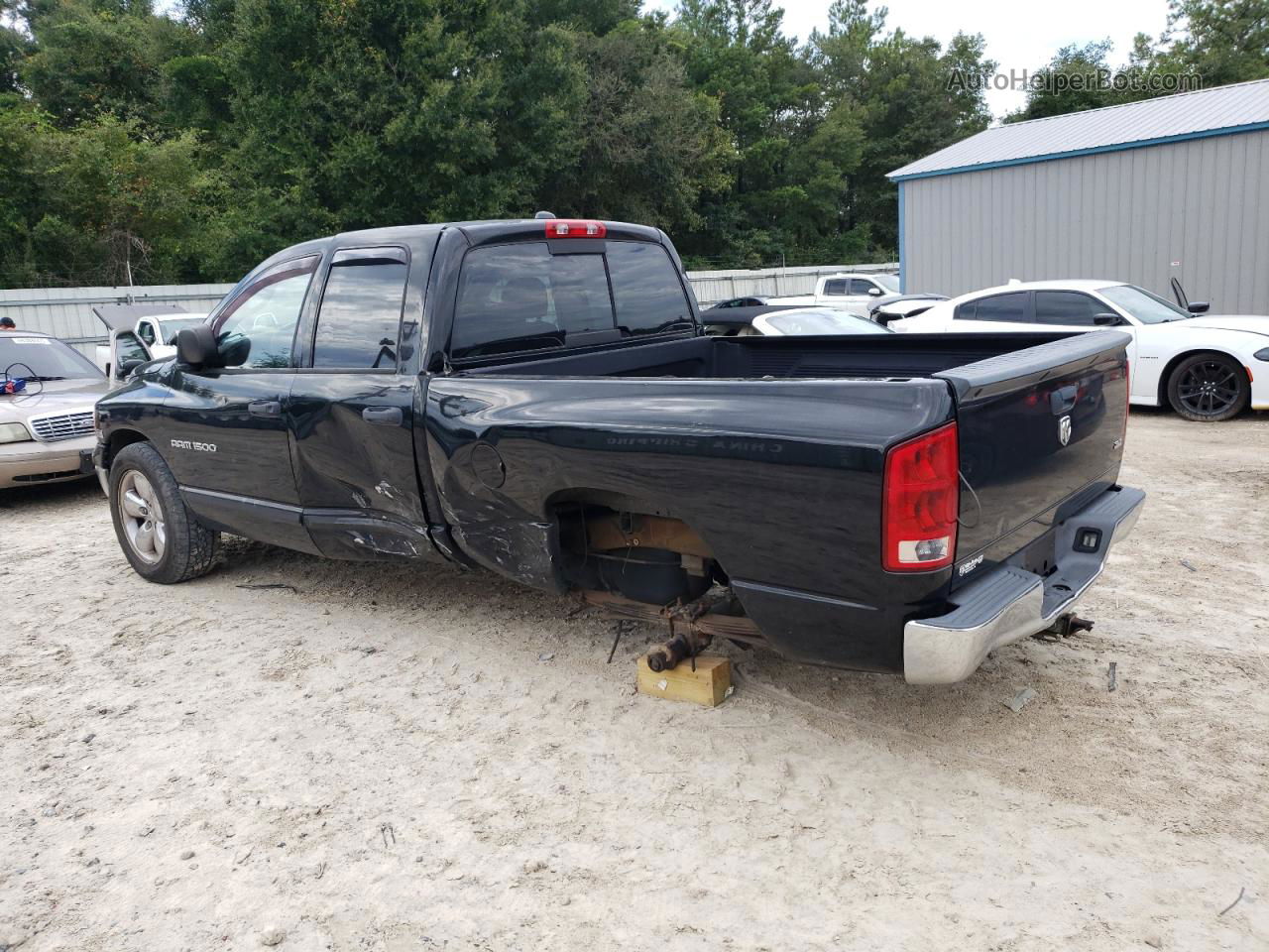 2005 Dodge Ram 1500 St Black vin: 1D7HA18D15S215756