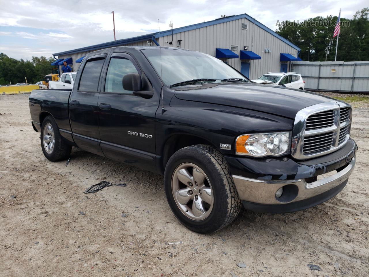 2005 Dodge Ram 1500 St Черный vin: 1D7HA18D15S215756