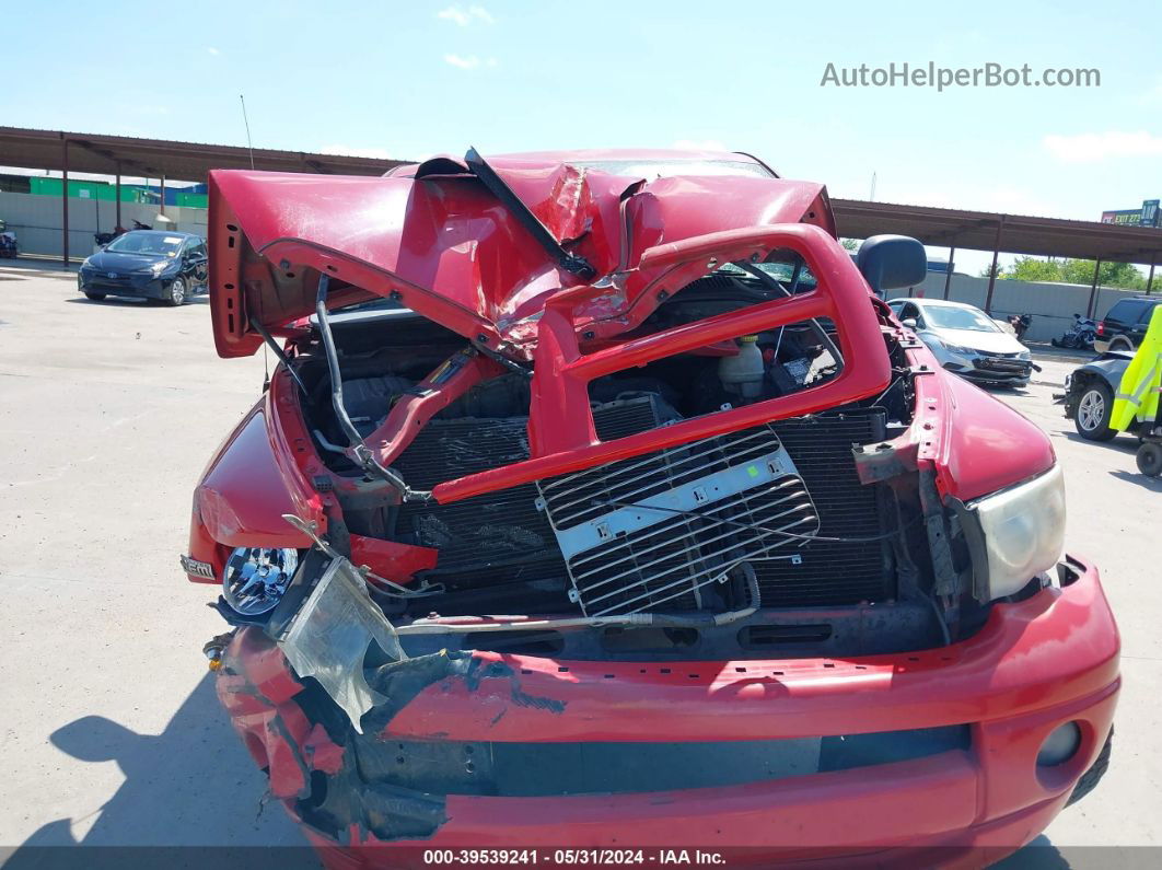 2005 Dodge Ram 1500 Slt/laramie Red vin: 1D7HA18D25J516459