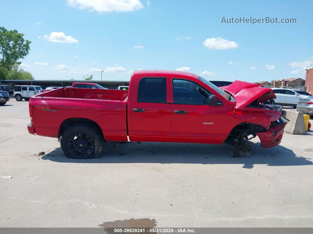 2005 Dodge Ram 1500 Slt/laramie Red vin: 1D7HA18D25J516459